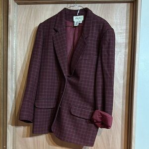 Eddie Bauer boyfriend blazer EUC